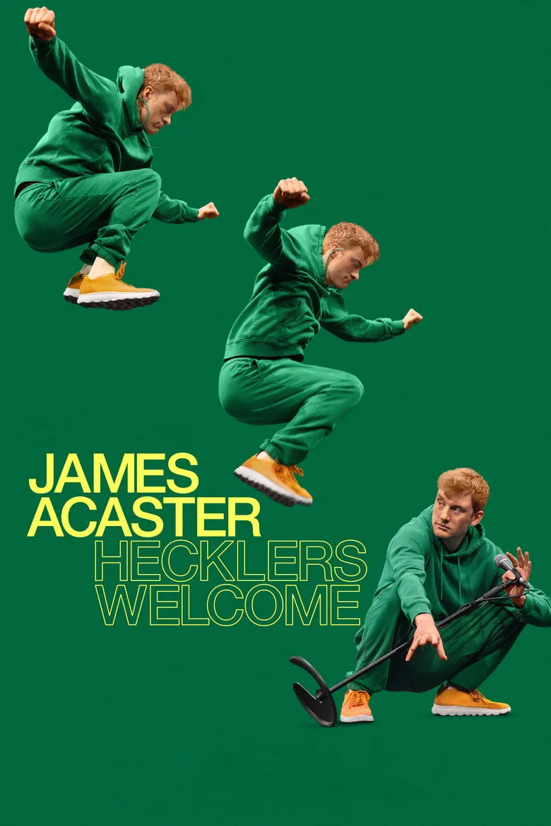 James Acaster: Hecklers Welcome artwork