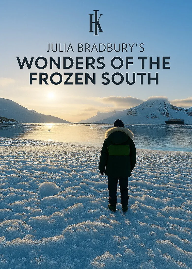 Julia Bradbury's Wonders of the Frozen South artwork