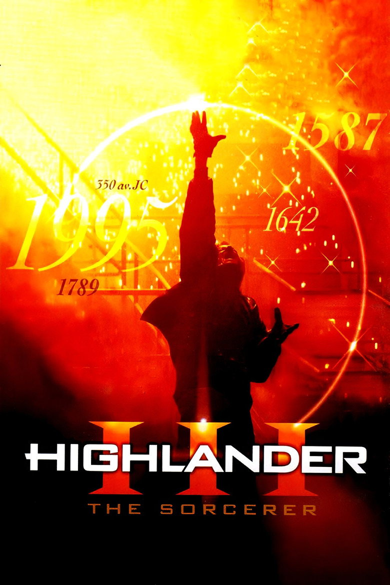 Highlander III: The Sorcerer artwork