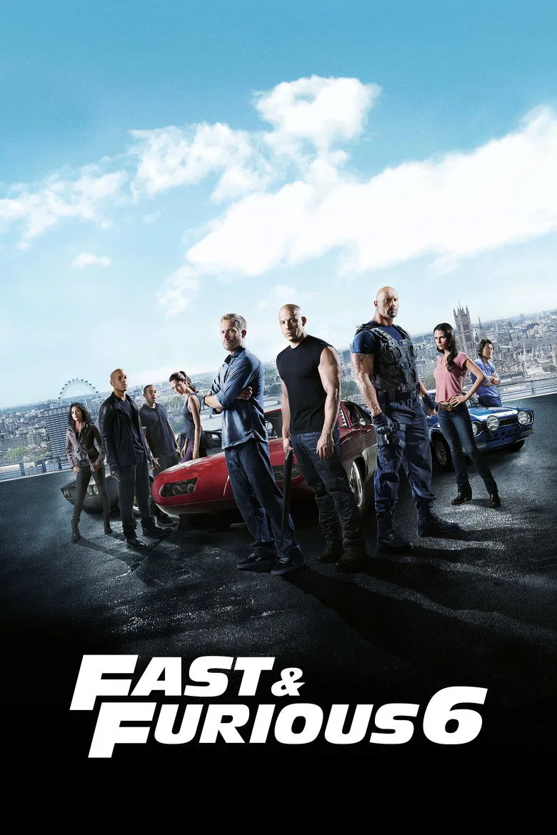 Fast & Furious 6 artwork