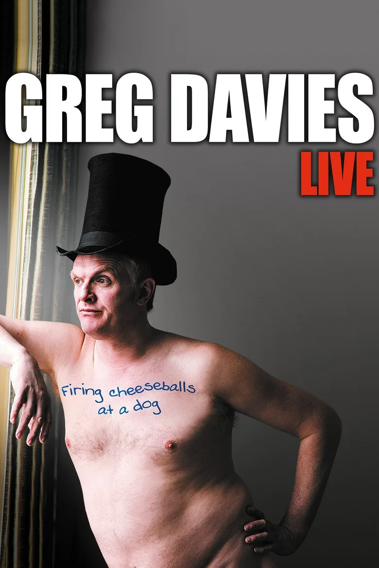 Greg Davies: Firing Cheeseballs at a Dog artwork